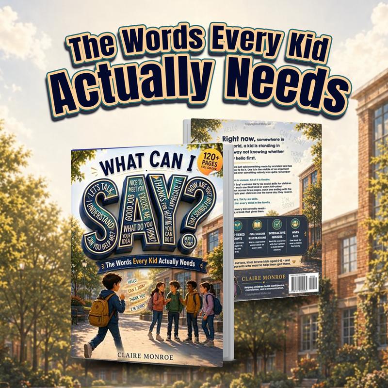 What Can I Say? - The Words Every Kid Actually Needs